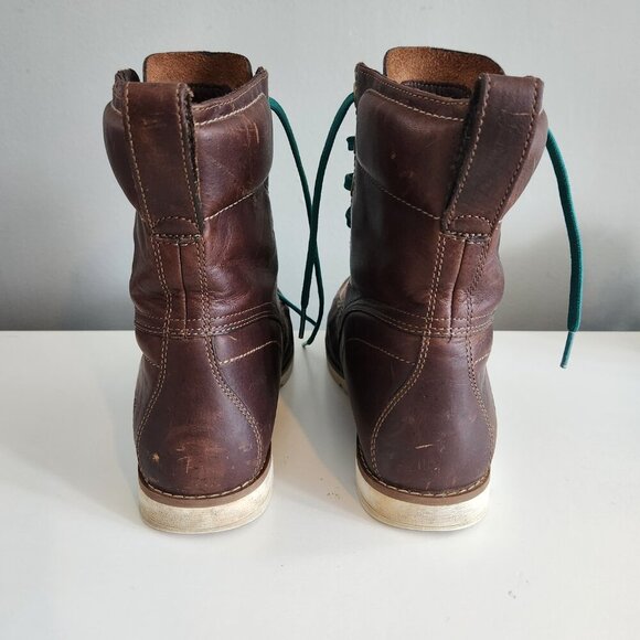 Timberland Earthkeepers Women's Brown Leather Boots. Size 6 - Picture 3 of 7